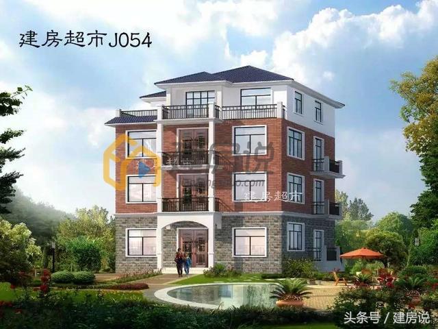 這22款漂亮實(shí)用新農(nóng)村別墅戶型，都是今年最流行建造的