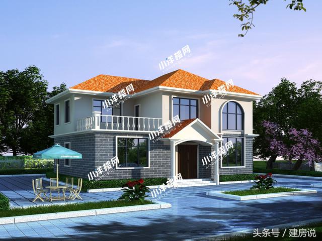 這22款漂亮實(shí)用新農(nóng)村別墅戶型，都是今年最流行建造的