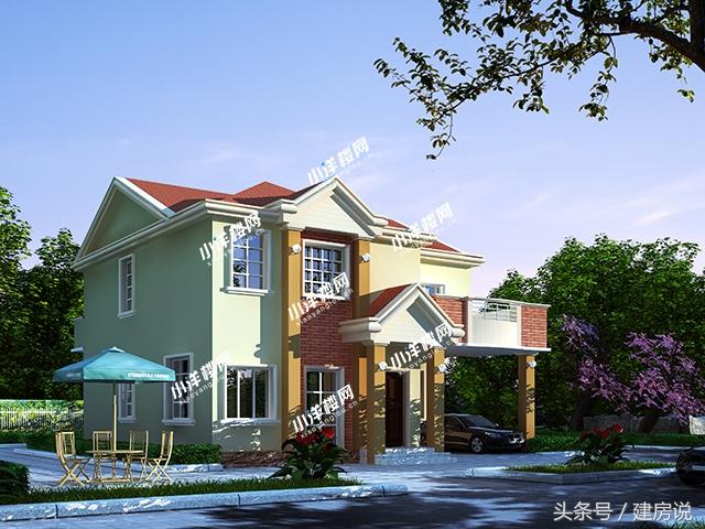 這22款漂亮實(shí)用新農(nóng)村別墅戶型，都是今年最流行建造的