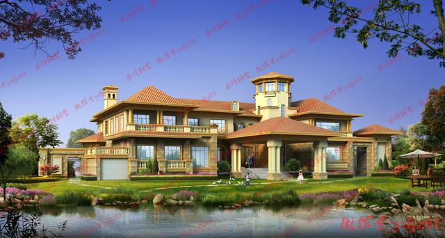 農村歐式別墅，10年內很難有人超越！