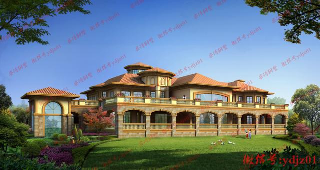 農村歐式別墅，10年內很難有人超越！