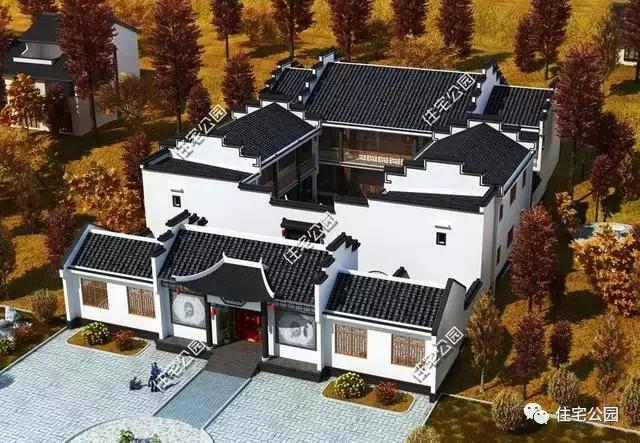 24套中式風格別墅，讓外國人都想建的別墅戶型！