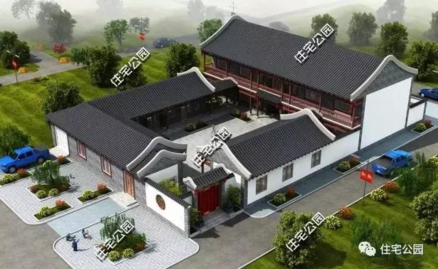 24套中式風格別墅，讓外國人都想建的別墅戶型！