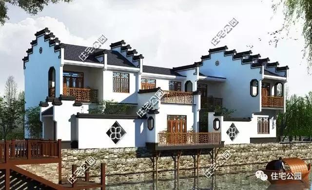 24套中式風格別墅，讓外國人都想建的別墅戶型！