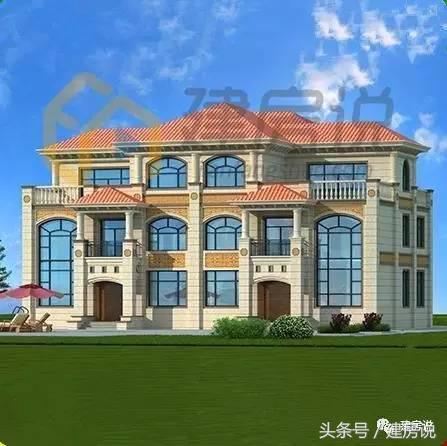 兄弟齊心，聯(lián)手建別墅！大氣歐式雙拼別墅帶車庫(kù)戶型