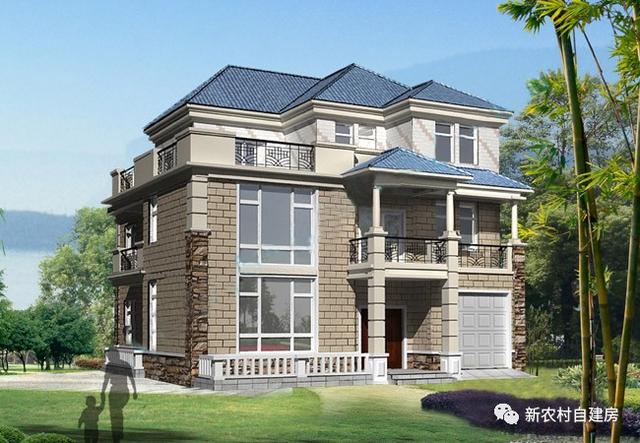 三層經(jīng)濟(jì)型鄉(xiāng)村別墅，沒有三生三世，但你可以建在十里桃林