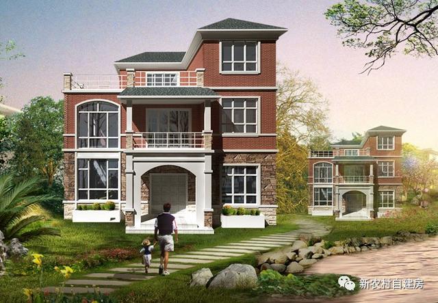 三層經(jīng)濟(jì)型鄉(xiāng)村別墅，沒有三生三世，但你可以建在十里桃林
