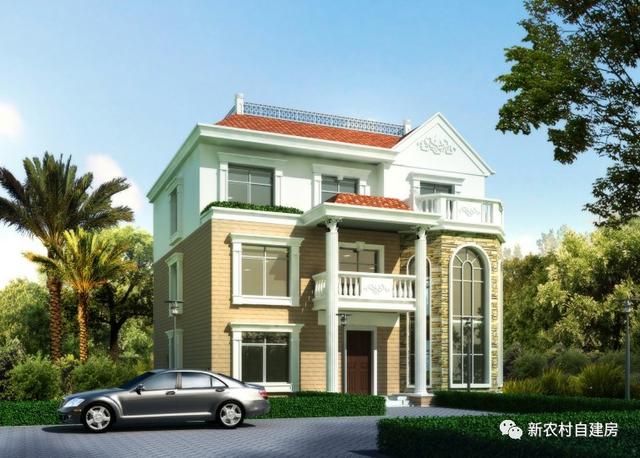 三層經(jīng)濟(jì)型鄉(xiāng)村別墅，沒有三生三世，但你可以建在十里桃林