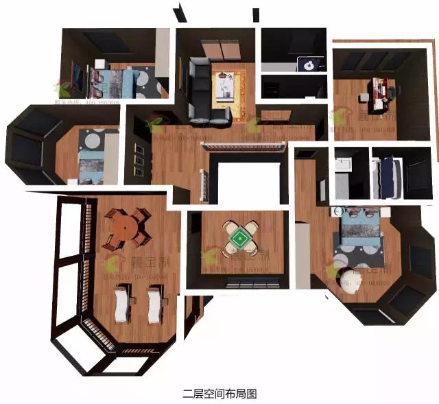造價(jià)40萬(wàn)，8室4廳高格調(diào)自建別墅圖紙免費(fèi)分享