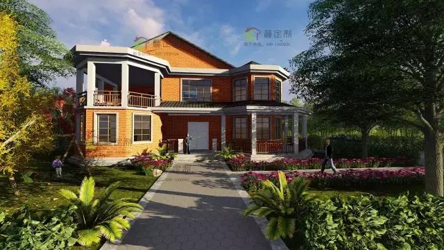 造價(jià)40萬(wàn)，8室4廳高格調(diào)自建別墅圖紙免費(fèi)分享