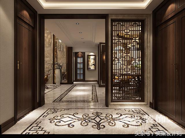 鄭州這些300平別墅大宅的新中式案例 設(shè)計效果不是一般的驚艷！