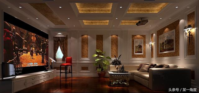 西安500平法式風格別墅，生活娛樂兩相宜