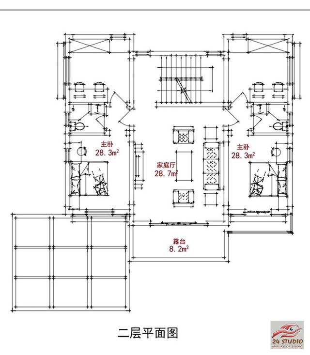 帶花園三層現(xiàn)代風(fēng)格別墅——24建筑設(shè)計案例