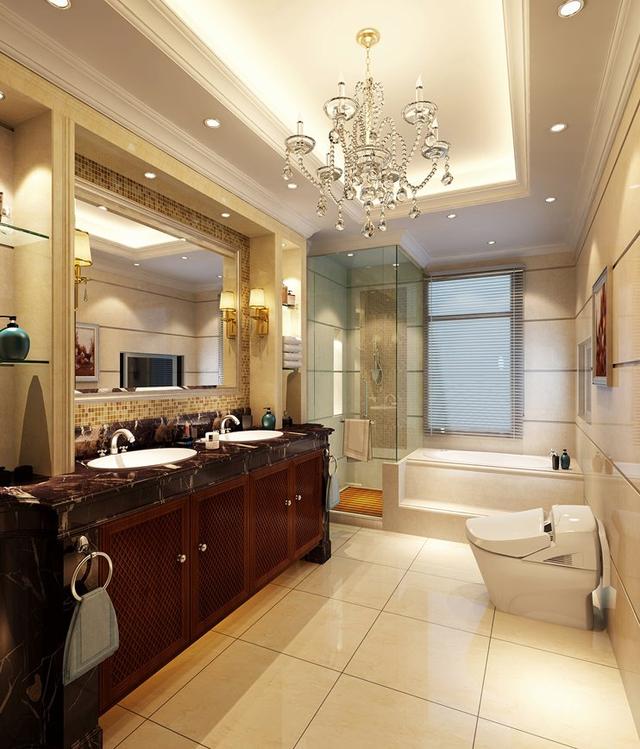 980平米別墅室內(nèi)中歐混搭風(fēng)格設(shè)計(jì)效果圖