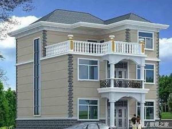 6套三層農村別墅戶型圖賞析 適合農村自建房