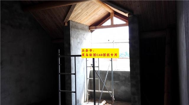 16萬建2層別墅，木結(jié)構(gòu)框架斜頂，冬暖夏涼帶天井及后庭院