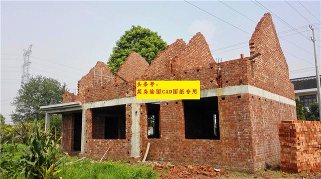 16萬建2層別墅，木結(jié)構(gòu)框架斜頂，冬暖夏涼帶天井及后庭院