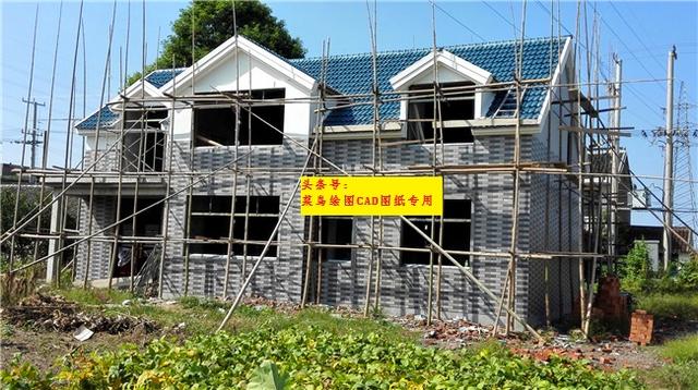 16萬建2層別墅，木結(jié)構(gòu)框架斜頂，冬暖夏涼帶天井及后庭院