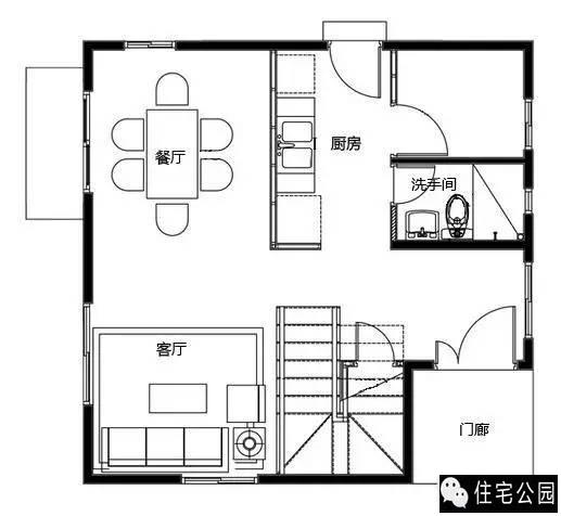 現(xiàn)代風(fēng)格別墅，動(dòng)靜分明，居住安靜、舒適