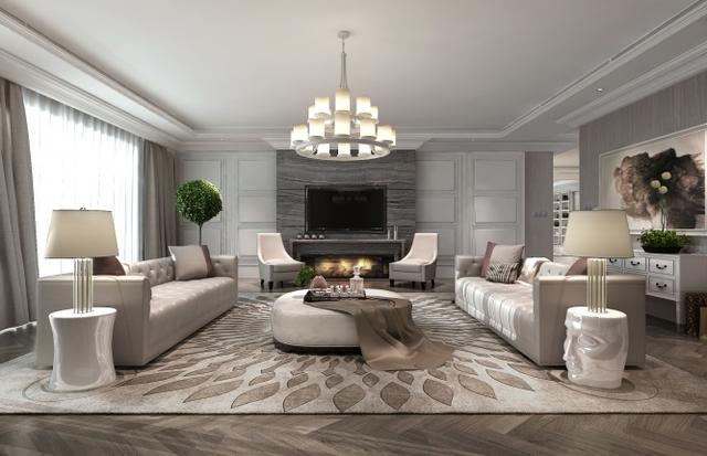 450㎡私人現(xiàn)代別墅，上下兩層，雅致而有品質(zhì)的家居生活