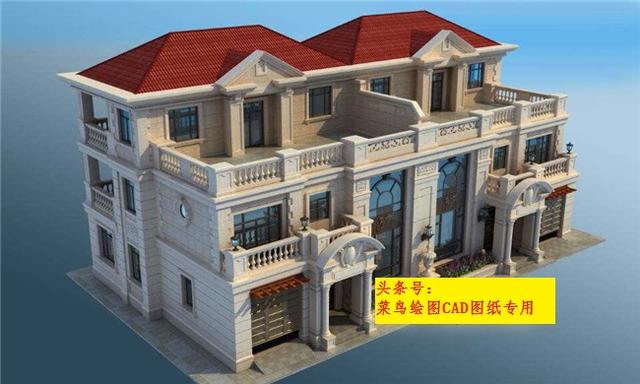 39萬建雙拼（單戶）別墅，2套造型方案、高檔大氣帶車庫(kù)大露臺(tái)