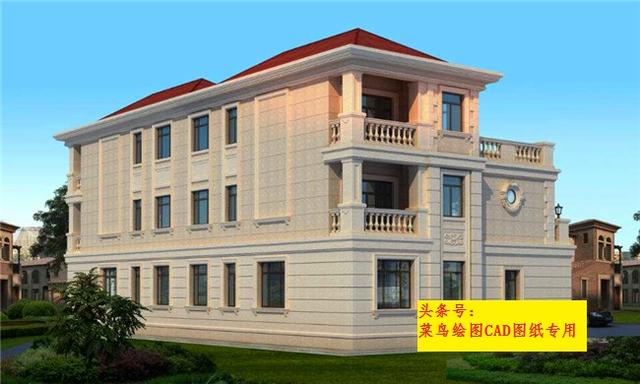 39萬建雙拼（單戶）別墅，2套造型方案、高檔大氣帶車庫(kù)大露臺(tái)