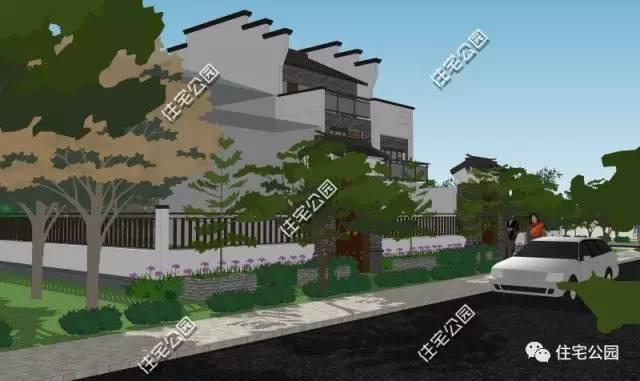 20萬自建3層徽派別墅，帶露臺小院，含平面圖！