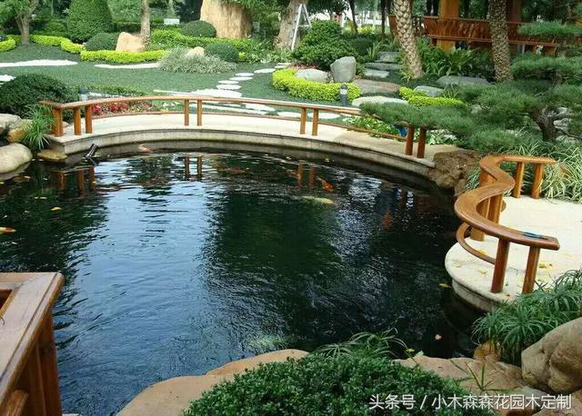 別墅花園之魚池設(shè)計