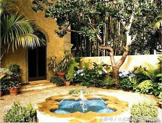 別墅花園之魚池設(shè)計