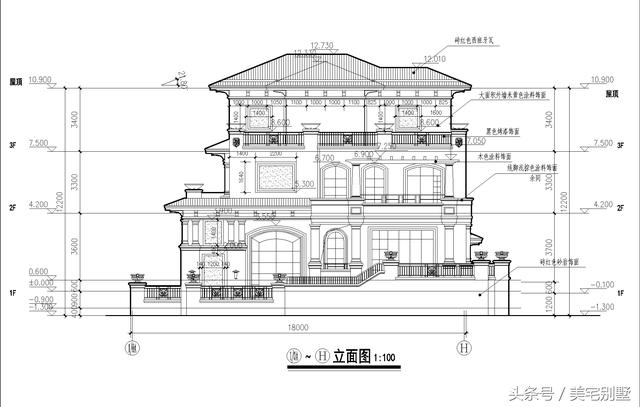 18X18超級豪華歐式別墅，您想要的功能它都有