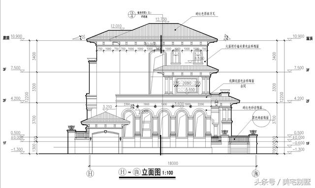 18X18超級豪華歐式別墅，您想要的功能它都有
