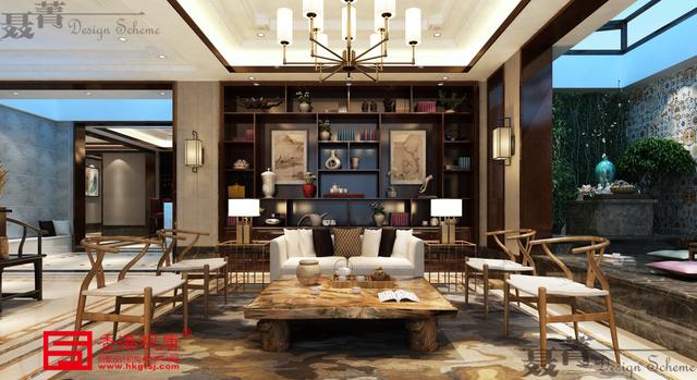 銀韻芳華中海鉑宮中式風(fēng)格別墅裝修設(shè)計(jì)欣賞