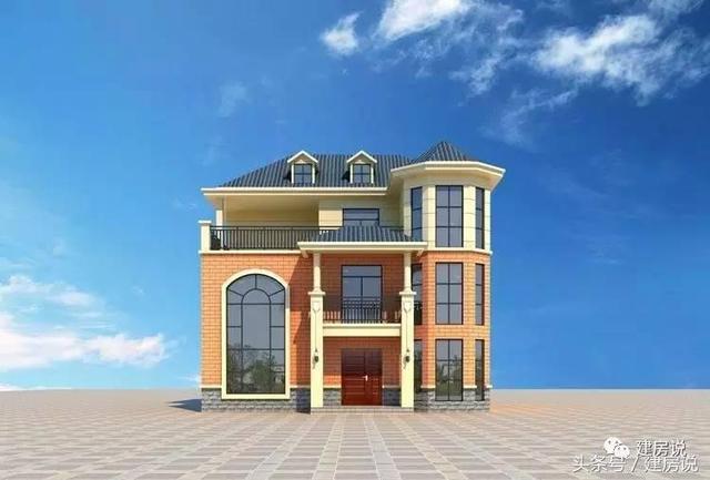 無(wú)法抗拒的美墅！三層復(fù)式客廳帶涼亭露臺(tái)別墅設(shè)計(jì)欣賞