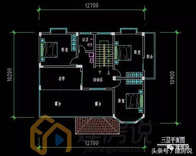 無(wú)法抗拒的美墅！三層復(fù)式客廳帶涼亭露臺(tái)別墅設(shè)計(jì)欣賞