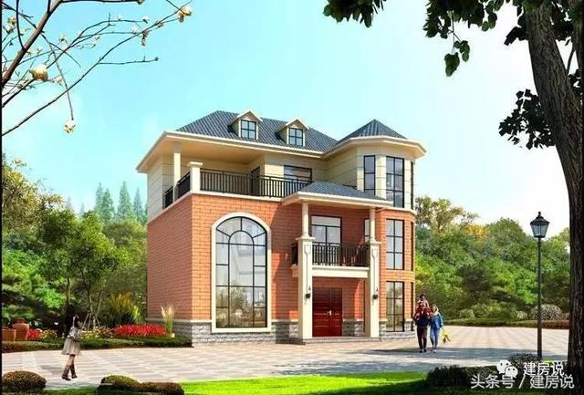 無(wú)法抗拒的美墅！三層復(fù)式客廳帶涼亭露臺(tái)別墅設(shè)計(jì)欣賞