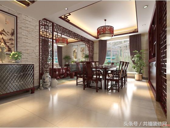 30萬(wàn)打造南寧御龍灣別墅古典中式風(fēng)格裝修效果圖
