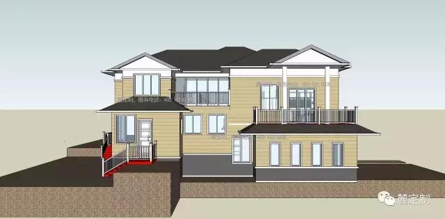 自建338平米現(xiàn)代風(fēng)格經(jīng)典鄉(xiāng)村別墅全套圖紙