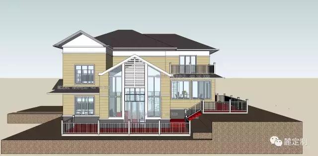 自建338平米現(xiàn)代風(fēng)格經(jīng)典鄉(xiāng)村別墅全套圖紙