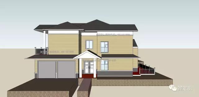 自建338平米現(xiàn)代風(fēng)格經(jīng)典鄉(xiāng)村別墅全套圖紙