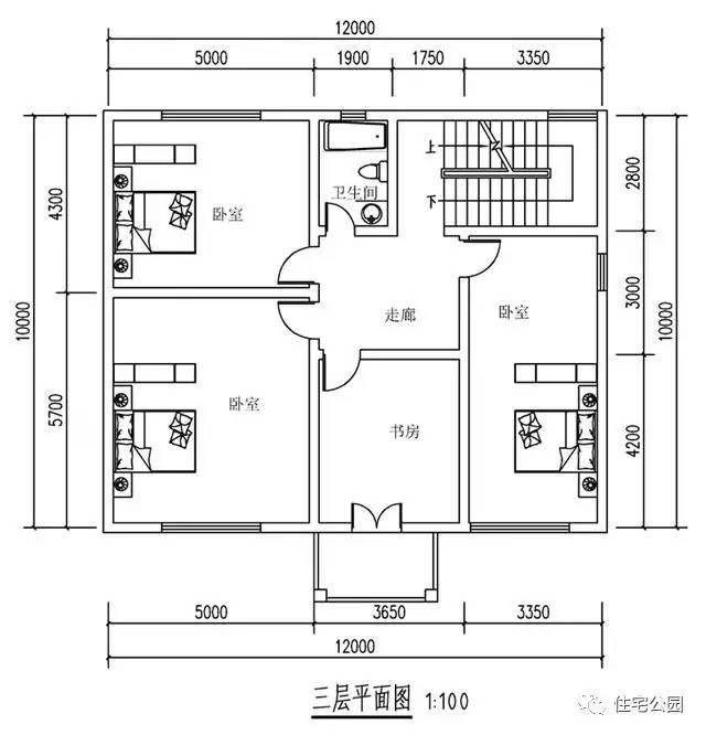 網(wǎng)友曬別墅12X10米，380平，內(nèi)設(shè)7臥室！