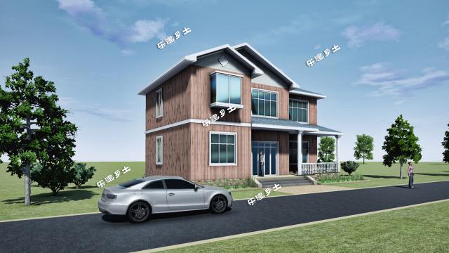 二層木屋別墅設(shè)計(jì)案例分享，親近大自然！