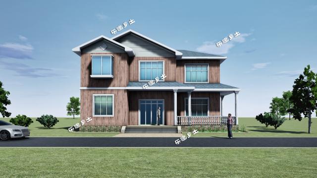 二層木屋別墅設(shè)計(jì)案例分享，親近大自然！