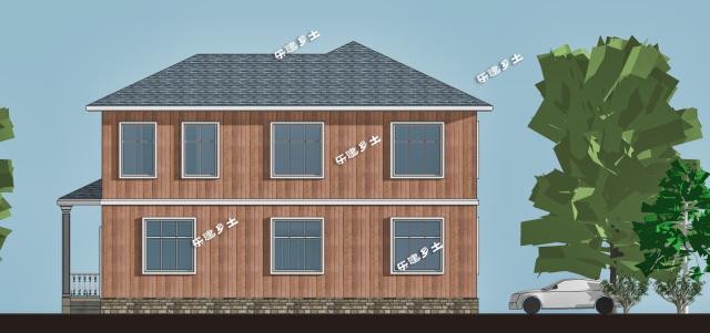 二層木屋別墅設(shè)計(jì)案例分享，親近大自然！
