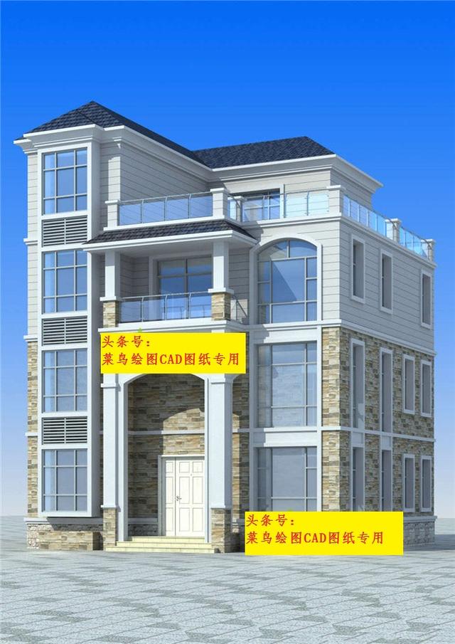 45萬建4層別墅！框架結(jié)構(gòu)（樁基），帶夾層客廳、玄關(guān)、娛樂室