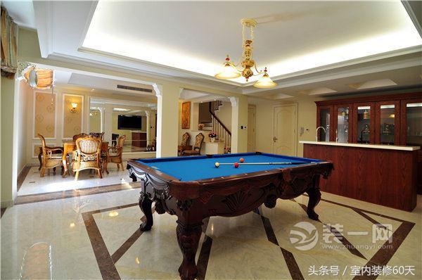 挑空美式別墅低調(diào)奢華 深圳別墅裝修設計參考實景案例