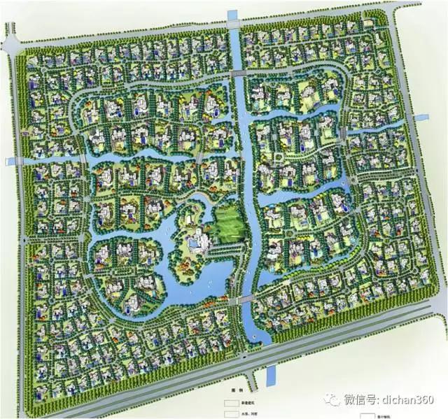 綠城別墅項目景觀設計手法（全套）