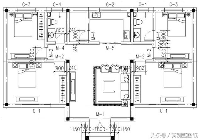 一套9萬(wàn)的一層平房，4間臥室，非常適合不常住農(nóng)村的建！