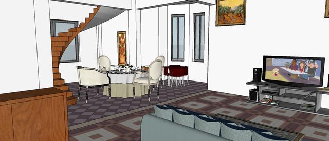 易蓋房圖紙：12X11米農(nóng)村別墅，挑空客廳+旋轉(zhuǎn)樓梯，戶型棒