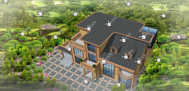 這樣一棟自建別墅，能否成為你離開大城市的理由？附全套圖紙！