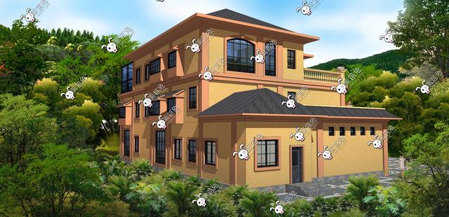 這樣一棟自建別墅，能否成為你離開大城市的理由？附全套圖紙！